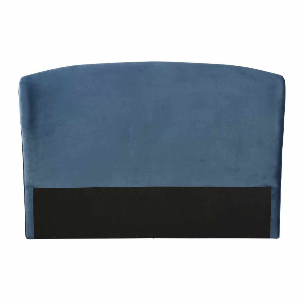 Cabecero de cama de 180 de terciopelo azul Tara