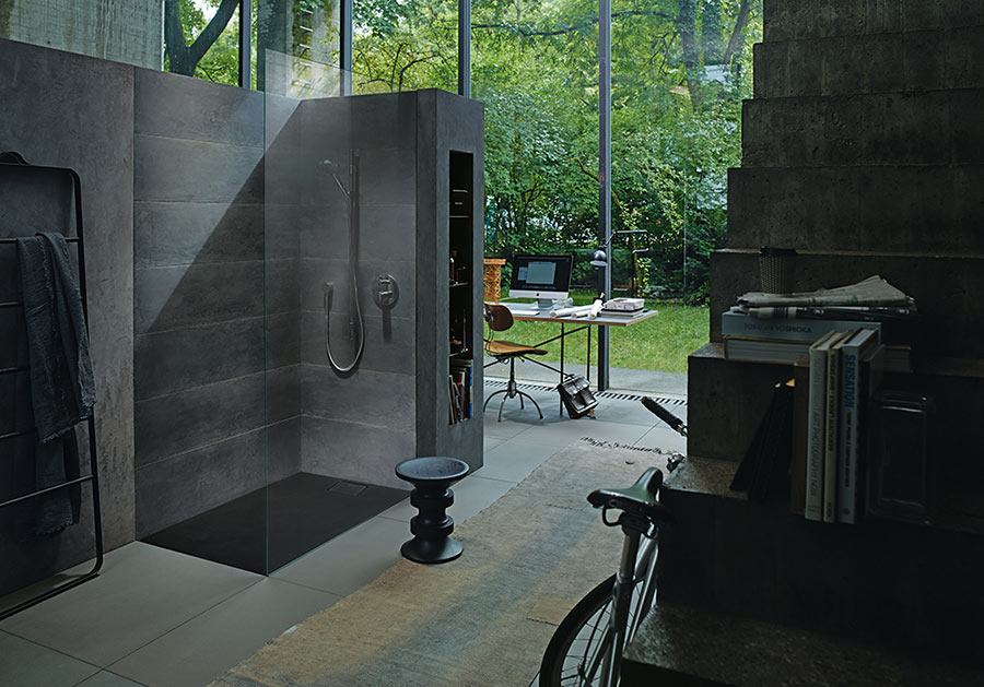 Duravit presenta su área de ducha ideal, un espacio amplio y moderno.