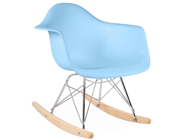 Eames rocking chair RAR niño - Azul