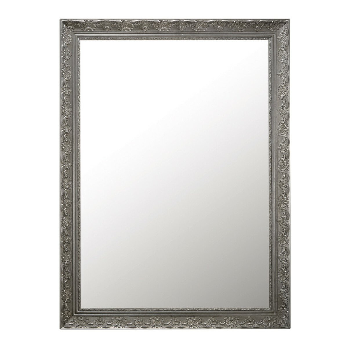 Espejo de paulonia plateado 90x120