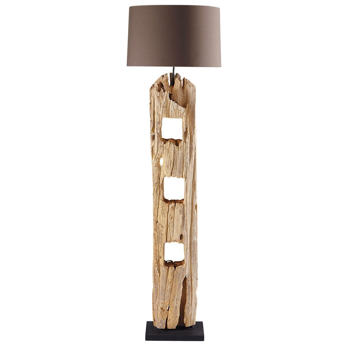 Lámpara de pie de madera H 170 cm ALPAGES