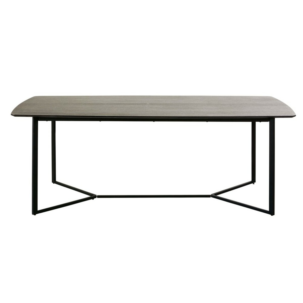 Mesa de comedor para 6/8 personas negra An.210