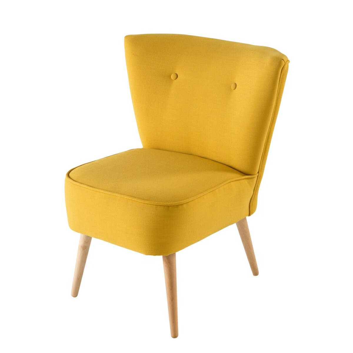 Silla vintage amarillo