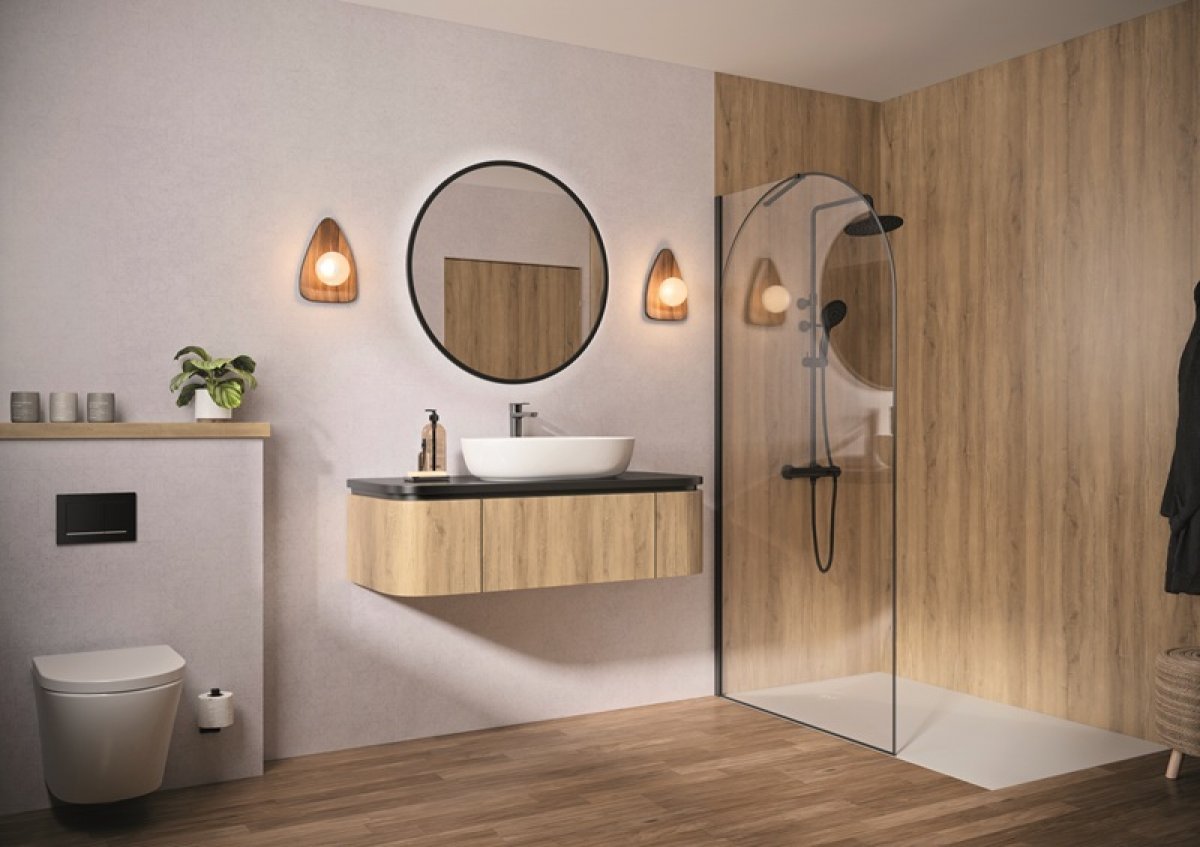 Solo Graphik y Solo Arkade: las nuevas mamparas Walk-in de Kinedo